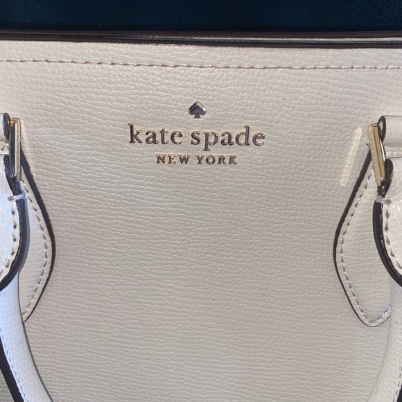 KATE SPADE LARGE DARCY SATCHEL (cream) - Picture 2 of 9